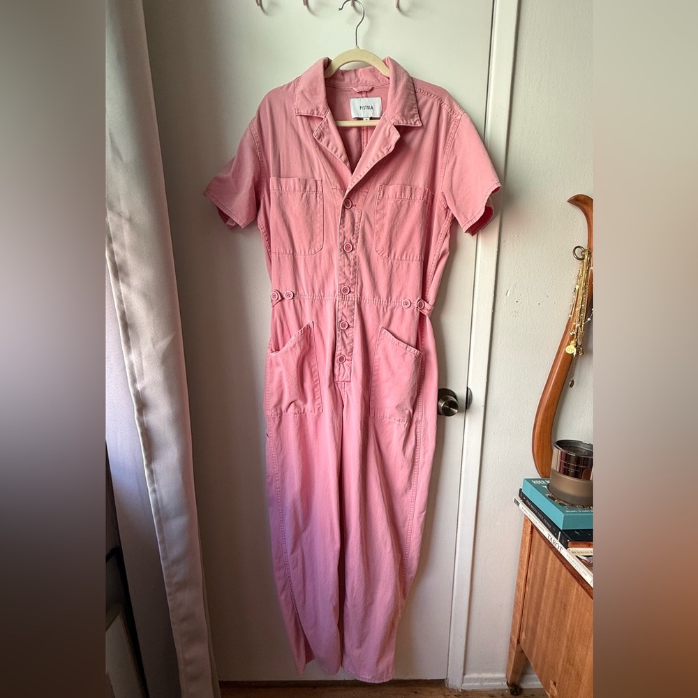 Pistola Grover Jumpsuit in Flamingo
